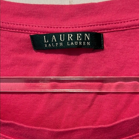 Ralph Lauren Pink Long Sleeve Top - Picture 2 of 6